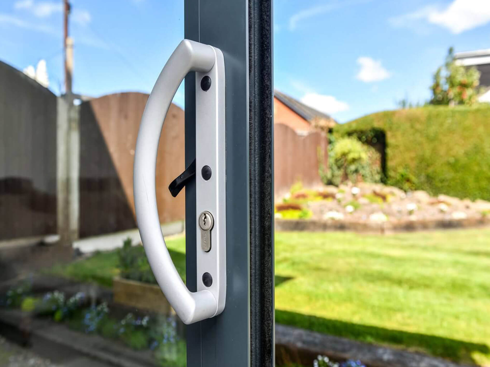 sliding door handle repair in Venice Florida